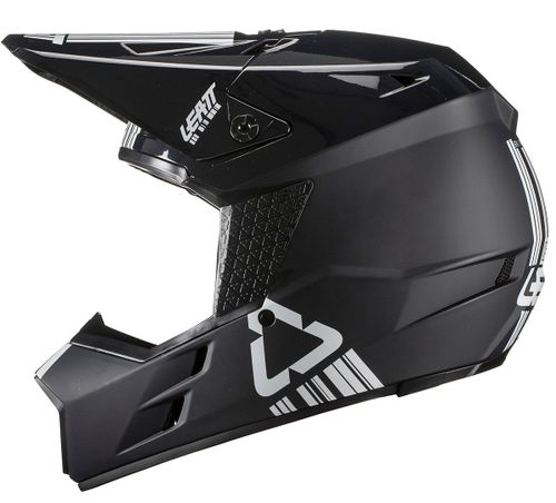 קסדת ליט שחור / לבן - LEATT GPX 3.5