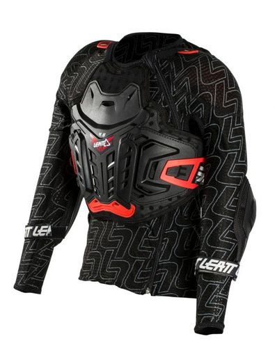 מגן גוף ליט 4.5 ג'וניור שחור - LEATT 4.5 JUNIOR V19