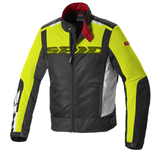 מעיל קיץ ספידי שחור צהוב - SPIDI SOLAR NET SPORT JACKET