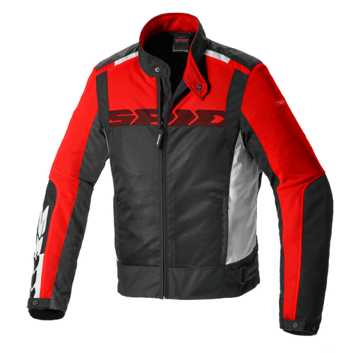 מעיל קיץ ספידי שחור אדום - SPIDI SOLAR NET SPORT JACKET