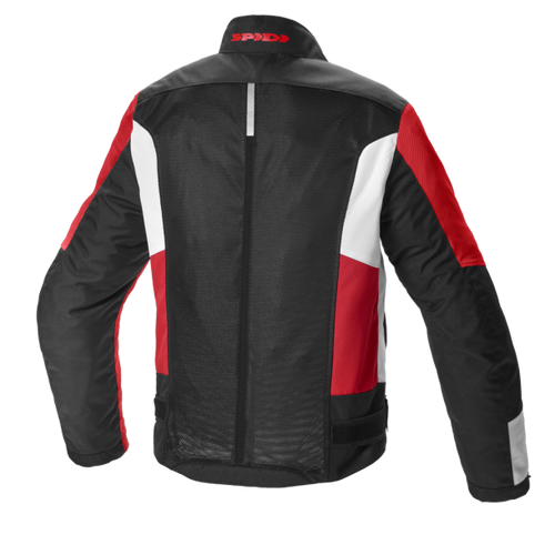 מעיל קיץ ספידי שחור אדום - SPIDI SOLAR NET SPORT JACKET