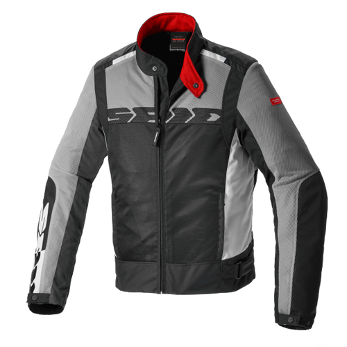 מעיל קיץ ספידי שחור אפור - SPIDI SOLAR NET SPORT JACKET