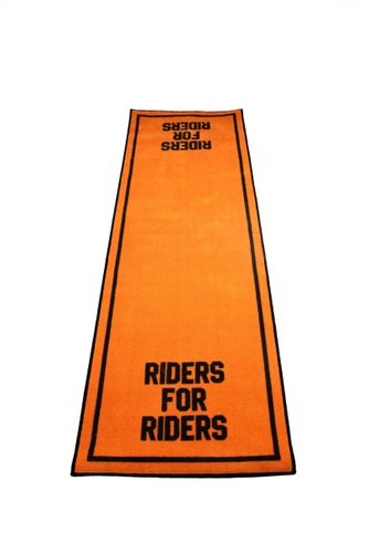 שטיח כתום לאופנוע RIDERS FOR RIDERS 