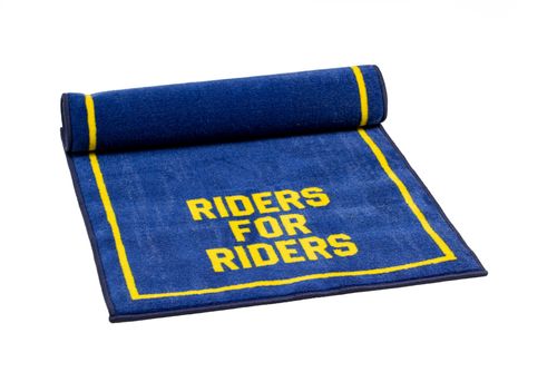 שטיח כחול לאופנוע RIDERS FOR RIDERS 