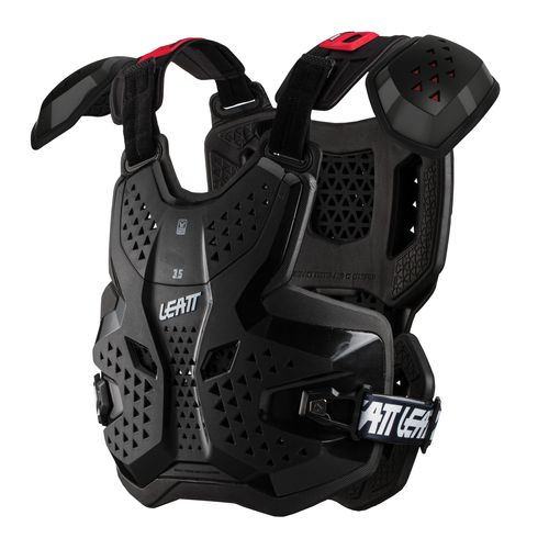 מגן גוף ליט שחור -  LEATT CHEST PROTECTOR 3.5 PRO 