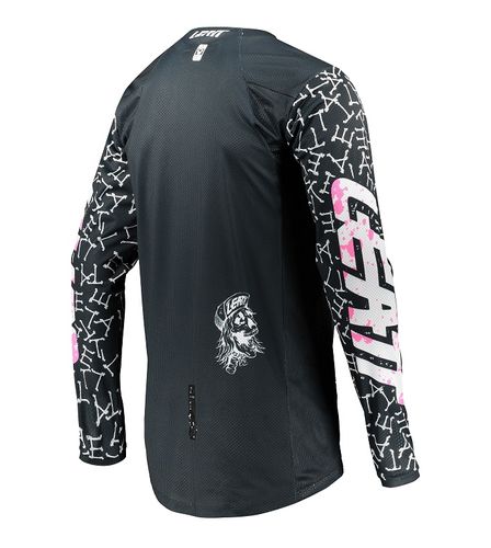 חליפת ליט 4.5 שחור/לבן -  LEATT MOTO 4.5 LITE SKULL