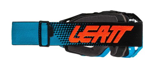 משקפי אבק ליט שחור / כחול -  LEATT VELOCITY 6.5 NEON BLURINGE