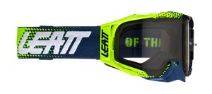 משקפי אבק ליט כחול / ליים -  LEATT VELOCITY 6.5