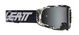 משקפי אבק ליט שחור/לבן -  LEATT VELOCITY IRIZ AFRICAN TIGER 6.5
