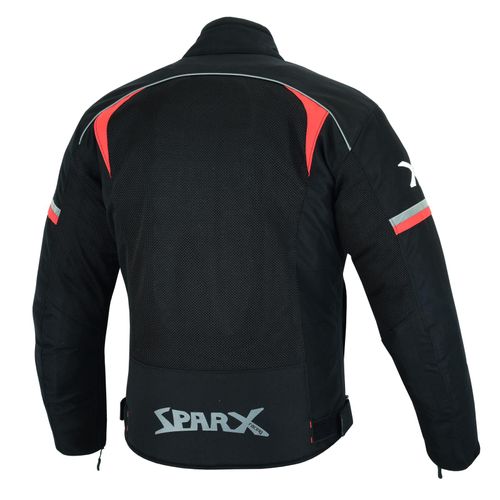 מעיל רב עונתי שחור / אדום SPARX FORCE