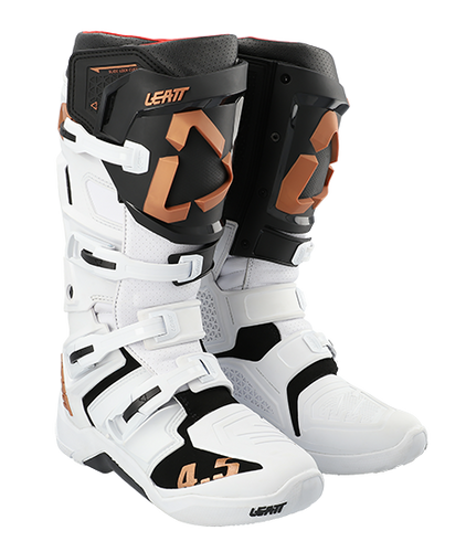 מגף רכיבה ליט לבן - LEATT BOOTS GPX 4.5