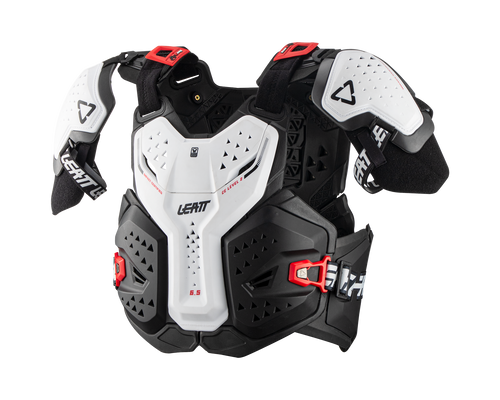 מגן חזה ליט 6.5 לבן - LEATT CHEST PROTECTOR 6.5 PRO