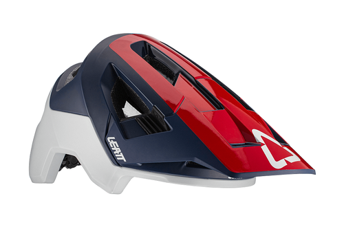 קסדת אול מאונטיין לאופניים ליט אדום -   LEATT MTB ALL MOUNTAIN 4.0 V21 CHILLI