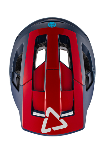 קסדת אול מאונטיין לאופניים ליט אדום -   LEATT MTB ALL MOUNTAIN 4.0 V21 CHILLI