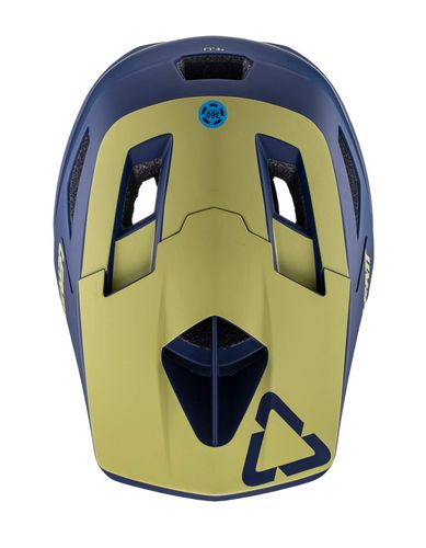 קסדת אול מאונטיין לאופניים ליט חום / כחול -   LEATT ALL MOUNTAIN 4.0 V21 SAND