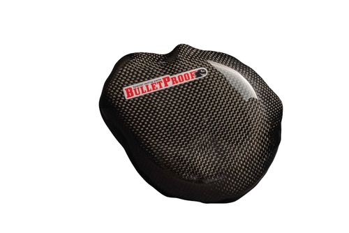 מגן מכסה סלילים קרבון בולטפרוף BULLETPROOF IGNITION COVER KTM EXC 250 / 300 2T 2017-2019   