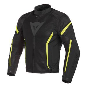 מעיל קיץ שחור / צהוב - DAINESE AIR CRONO 2 AIR TEX