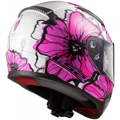 קסדת אל אס 2 רפיד ורוד LS2 FF353 RAPID POPPIES