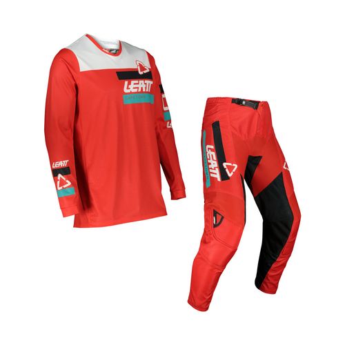 חליפת ילדים ליט 3.5 אדום - LEATT MOTO 3.5 RIDE JR RED V22