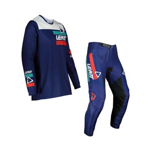 חליפת ילדים ליט 3.5 כחול - LEATT MOTO 3.5 RIDE JR ROYAL V22