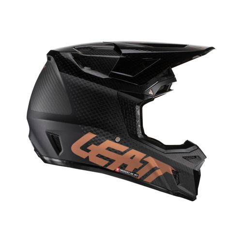 קסדת ליט קרבון כולל משקפי אבק - LEATT MOTO 9.5 HELMET CARBON V22