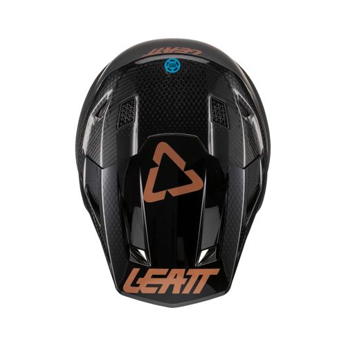 קסדת ליט קרבון כולל משקפי אבק - LEATT MOTO 9.5 HELMET CARBON V22