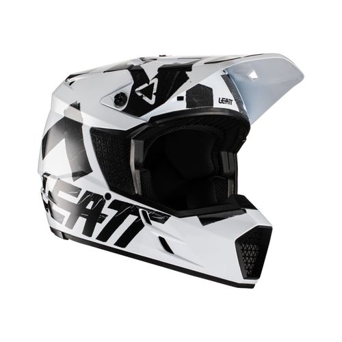 קסדת ליט לבן - LEATT MOTO 3.5 WHITE V22