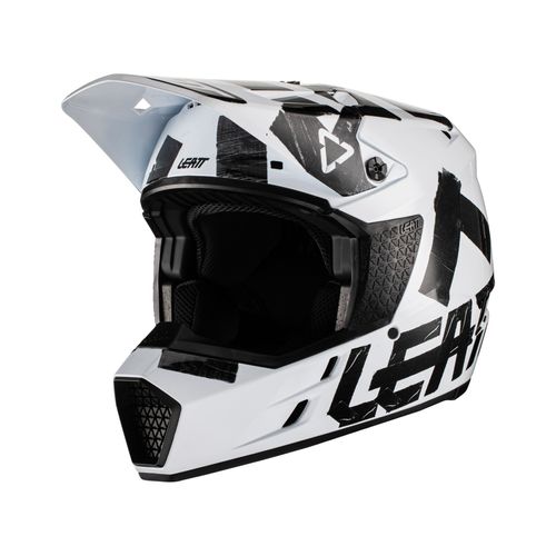 קסדת ליט לבן - LEATT MOTO 3.5 WHITE V22