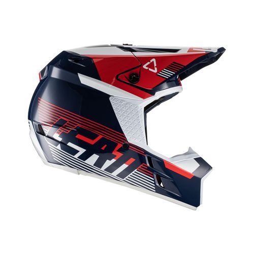קסדת ילדים ליט כחול/אדום -  LEATT MOTO 3.5 ROYAL JR V22