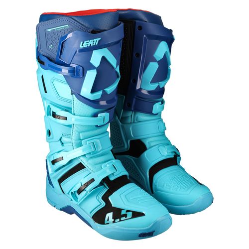 מגף רכיבה ליט כחול - LEATT BOOTS GPX 4.5 AQUA V22