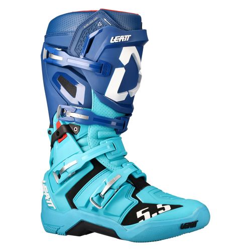 מגף רכיבה ליט תכלת - LEATT BOOTS GPX 5.5 AQUA V22