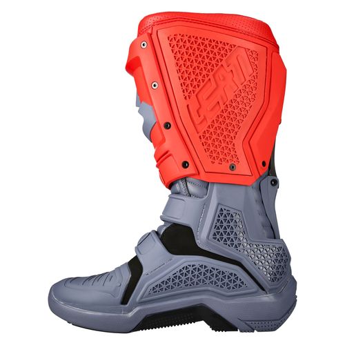 מגף רכיבה ליט אפור / אדום - LEATT BOOTS GPX 5.5 GRAPHENE V22