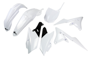 סט פלסטיקה מלא לאופנוע צבע לבן UFO PLATSIC KIT YAMAHA YZF 250/450 2014-2018