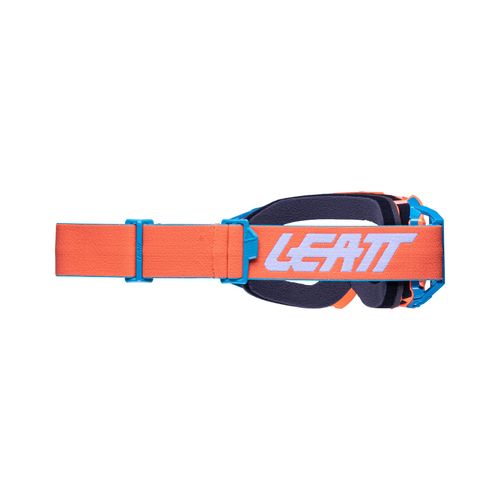 משקפי אבק ליט כתום / כחול - LEATT VELOCITY 5.5 NEON ORANGE V22