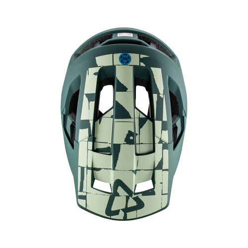 קסדת אול מאונטיין לאופניים ליט ירוק -  LEATT MTB ALL MOUNTAIN 4.0 IVY V22