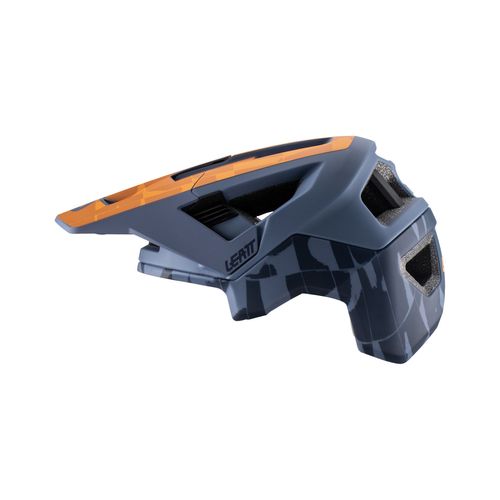 קסדת אול מאונטיין לאופניים ליט אפור / כתום -  LEATT MTB ALL MOUNTAIN 4.0 RUST V22