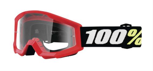משקפי אבק לילדים 100% מיני אדום - STRATA 2 MINI