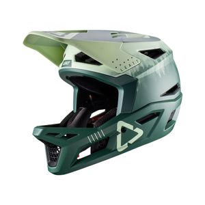 קסדת אינדורו מלאה לאופניים ליט ירוק -  LEATT MTB 4.0 IVY V22