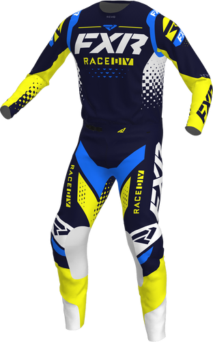 חליפת אף אקס אר רבו כחול / צהוב FXR REVO MIDNIGHT YELLOW