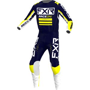 חליפת ילדים אף אקס אר צהוב / כחול FXR CLUTCH PRO YTH