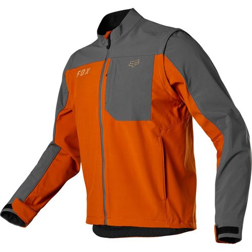וסט גשם פוקס לגיון אפור / כתום - FOX LEGION SOFTSHELL JACKET