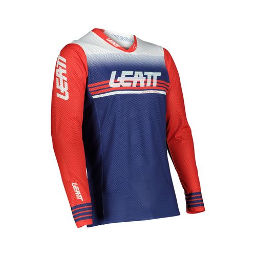 חליפת ליט 5.5 כחול / אדום - LEATT MOTO 5.5 ROYAL V22 