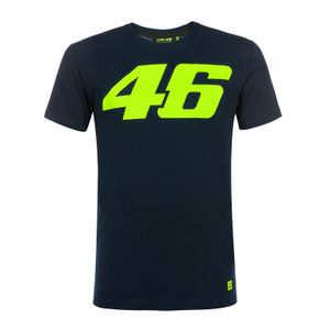 חולצה קצרה ולנטינו רוסי VR46 CORE LARGE 46 T-SHIRT BLUE