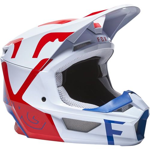 מבצע קסדת פוקס + משקפי אבק - FOX V1 SKEW V22 142