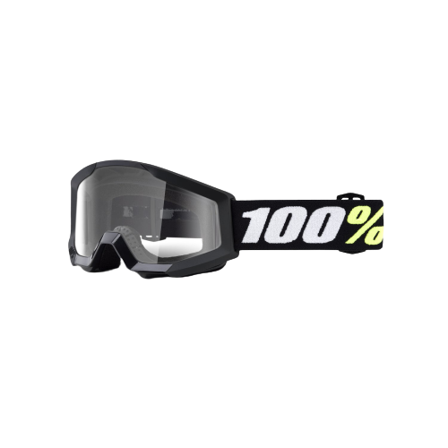 משקפי אבק לילדים 100% מיני שחור - STRATA 2 MINI