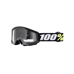 משקפי אבק לילדים 100% מיני שחור - STRATA 2 MINI