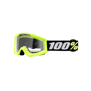 משקפי אבק לילדים 100% מיני צהוב - STRATA 2 MINI