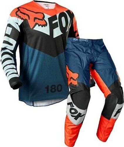חליפת ילדים פוקס 180 כתום / אפור - FOX 180 TRICE KIDS