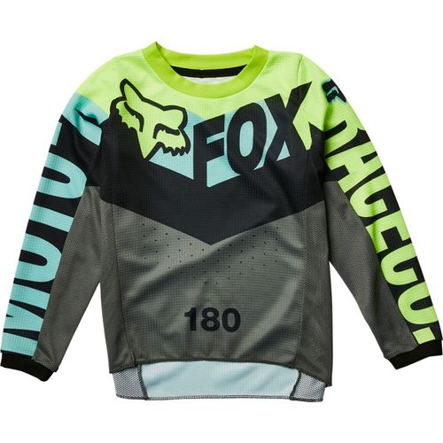 חליפת ילדים פוקס 180 צהוב / תכלת - FOX 180 TRICE KIDS
