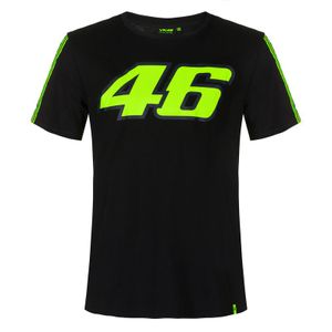 חולצה קצרה ולנטינו רוסי ימאהה שחור - VR46 YAMAHA BLACK T-SHIRT